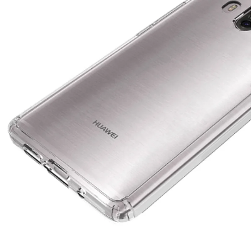 kainuen luxury transparent back coque cover case for huawei mate 10 pro silicon silicone phone Protective High Quality |
