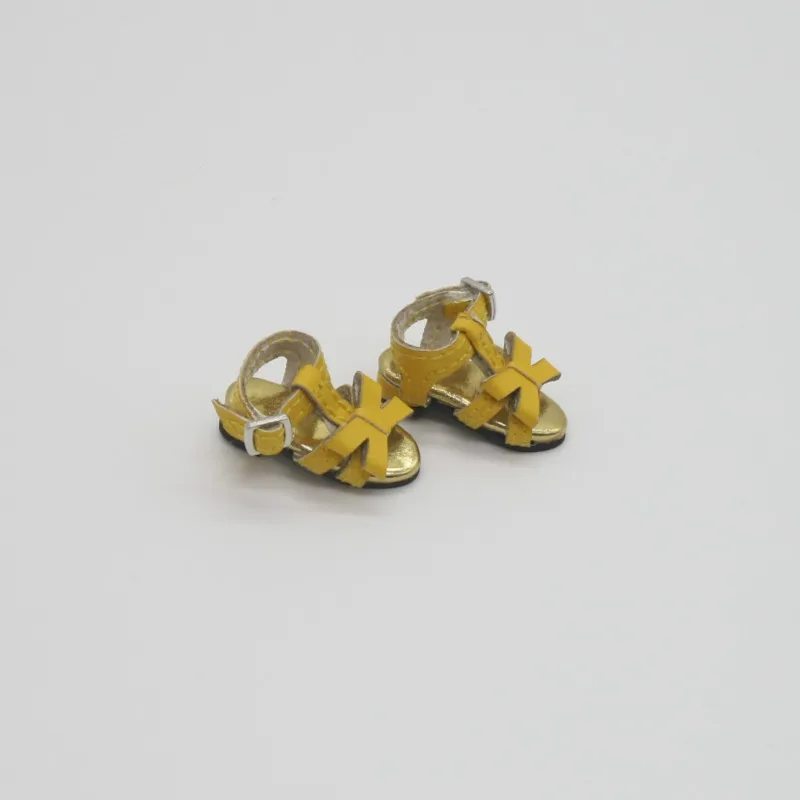 Blyth кукольная обувь подходит для Блит, кукла licca, pullip кукла 20170913 - Цвет: yellow