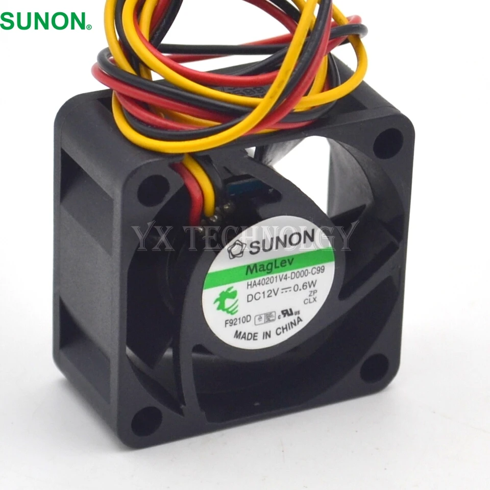 

New HA40201V4-D000-C99 4020 40mm 12V 0.6W Maglev quiet cooling fan for sunun 40*40*20mm