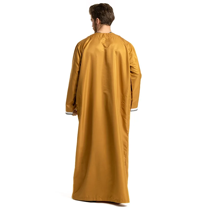 Новое поступление 2019 высокое качество мусульманская Мода Jubba Thobe men большой