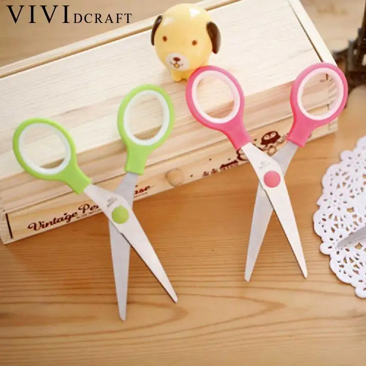 Vividcraft офисные канцелярские ножницы для резки ножницы из нержавеющей стали Офисные ножницы Diy ремесла офисные портняжные режущие инструменты