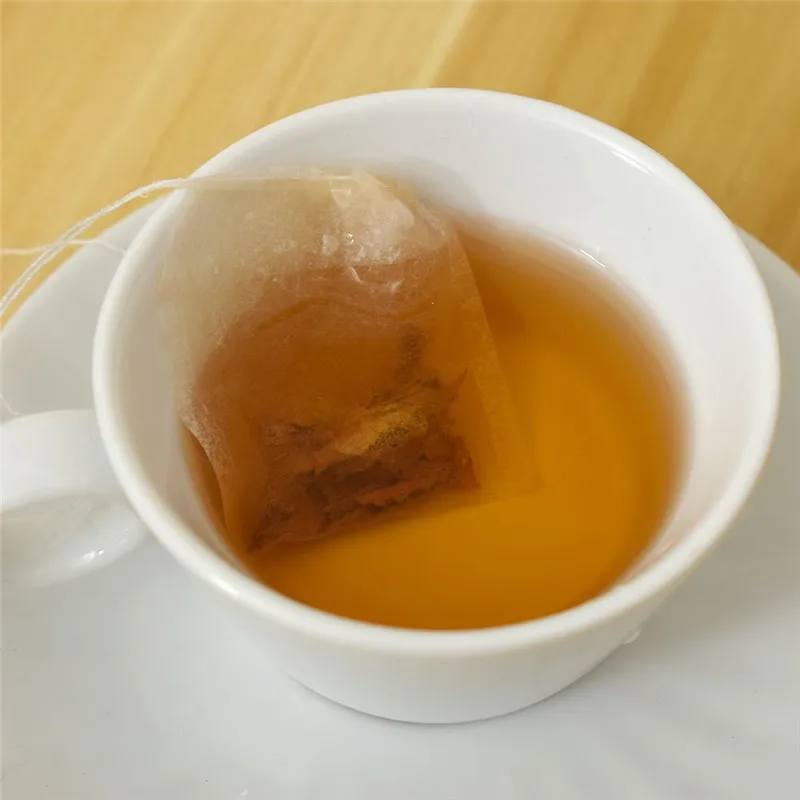 

100Pcs/Lot 5.5 x 6CM Empty Tea Bags with String Heal Seal Filter Bag for Herb Loose Tea Tool