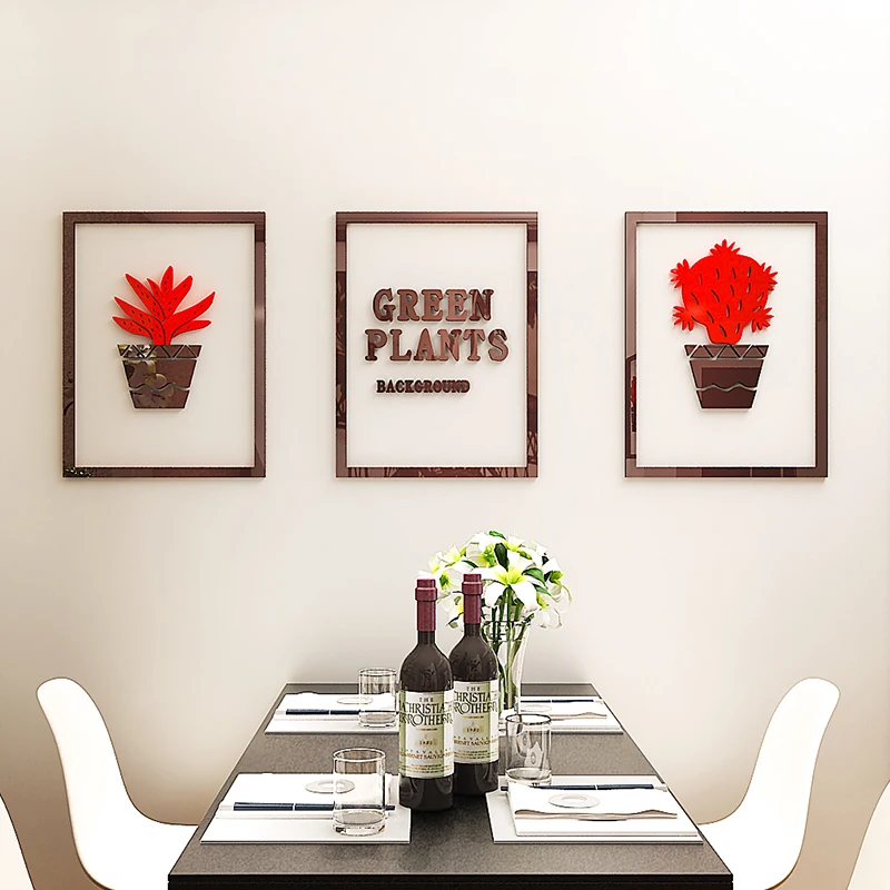 3D акриловые настенные плакаты детские комнаты спальни стены прикроватные