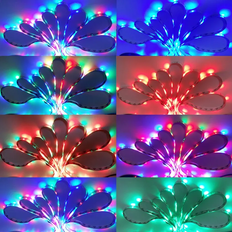 Бесплатная доставка 1 шт. SMD 3528 2835 RGB 5 м 300 светодиодный DC12V IP65 Водонепроницаемый