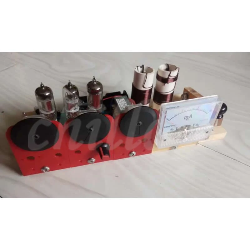 Электронная трубка с тремя лампами станция QRP электронная радио