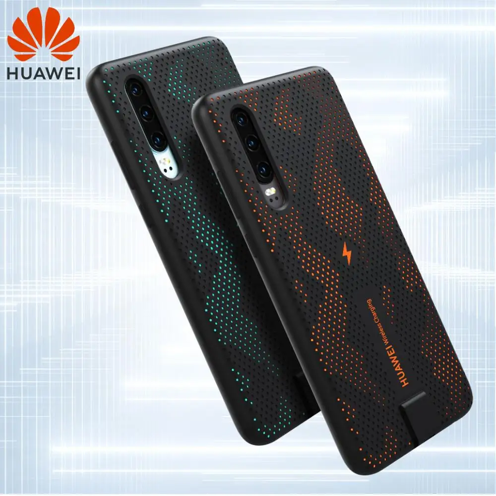 Huawei P30 беспроводной зарядный чехол оригинальный официальный huawei CNR216 UVT Qi 10 Вт