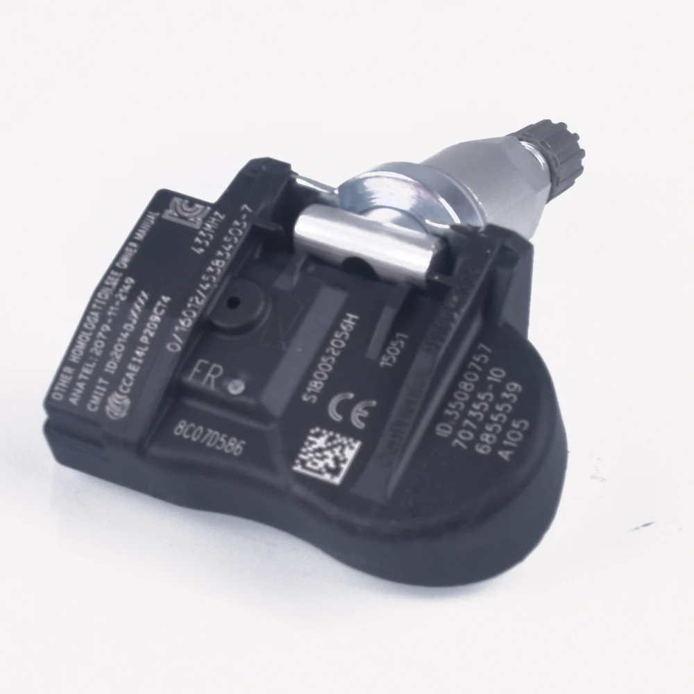 4 шт. автомобильный tpms монитор давления в шинах/датчик системы предупреждения 433