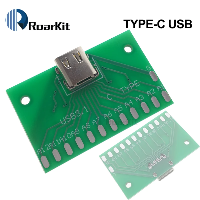 USB разъем/MINI MICRO USB Для DIP адаптера платы 2,54 мм 5pin Разъем b type-C USB2.0 3,0 женский PCB конвертер