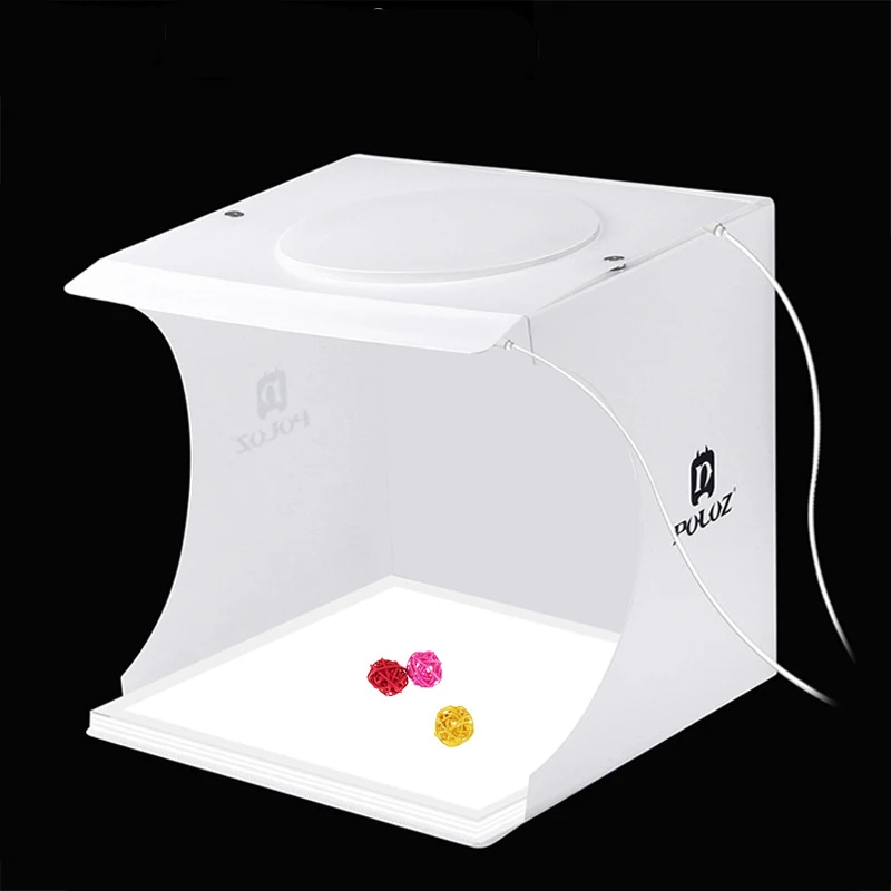 Новый мини настольный софтбокс для фотостудии с 2 светодиодными лампами панель +