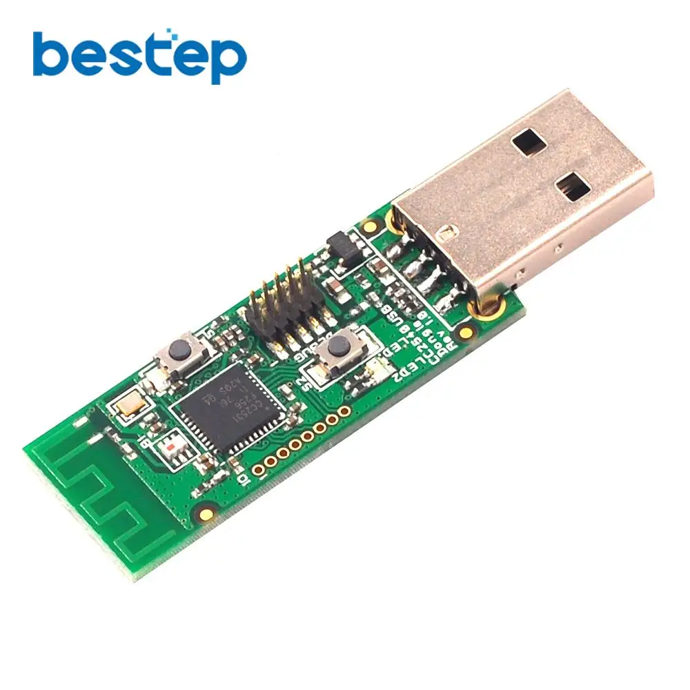 Wireless Zigbee CC2531 Sniffer Bare Board Packet Protocol Analyzer Module USB Interface Dongle Capture | Электронные компоненты