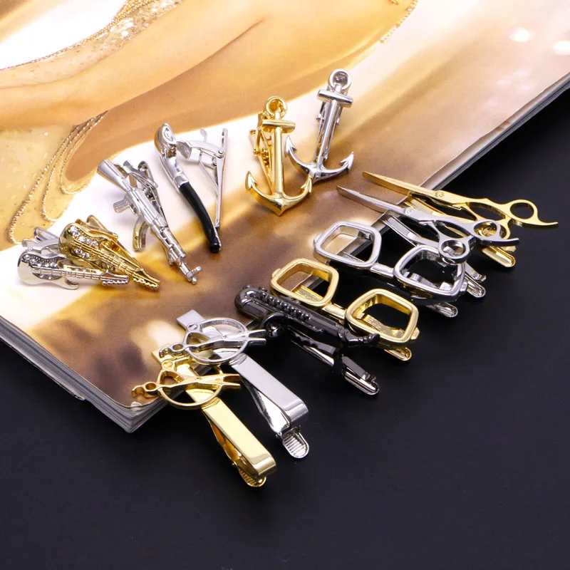 

Men Vintage Guitar Style Tie Clip Necktie Tie Clip
