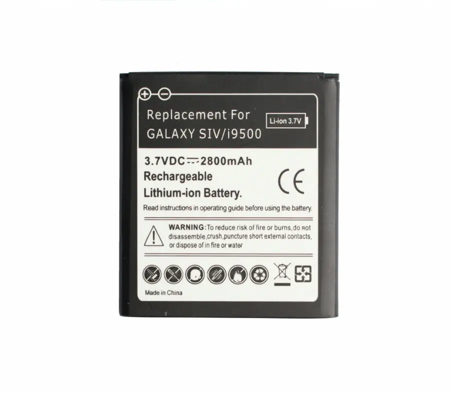 Сменный литий ионный аккумулятор Ciszean 2800 мАч EB485760LU B600BC B600BE для Samsung Galaxy S4 SIV i9500 i9505