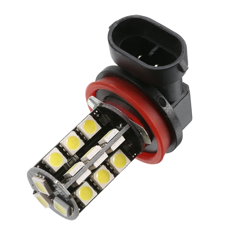 1 шт. белая H8 Противотуманные фары Дневные Фары Светильник H11 5050 27 SMD светодиодный