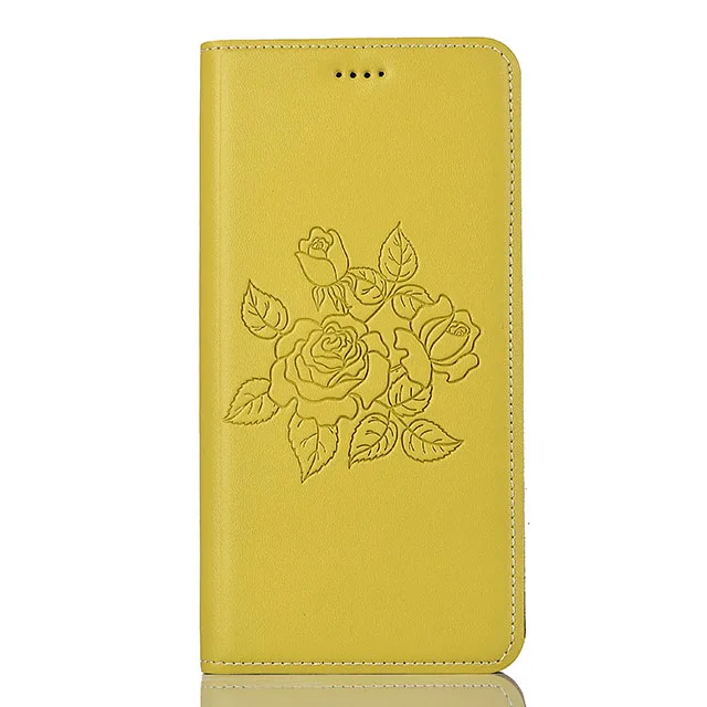 4 Чехол-книжка Xiao mi max 2 из тисненой натуральной кожи и мягкого ТПУ для Xiao mi max 2 coque - Цвет: 4