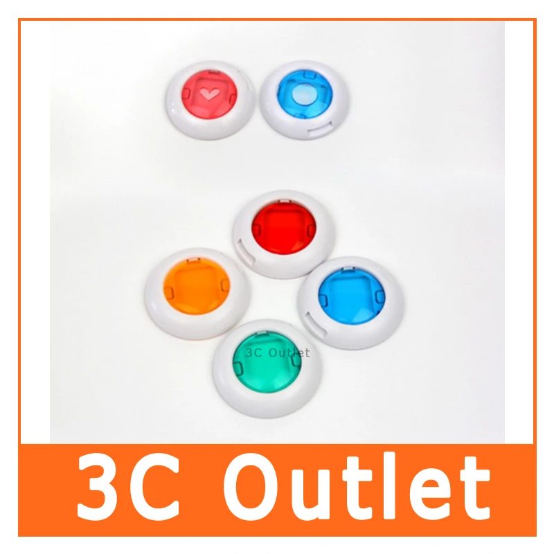 Fujifilm Instax Mini 8 7 s 8+ Kitty Фотоаппарат моментальной печати красочные Фильтры круглый сердце Форма Камера макро объектив 6 шт./компл