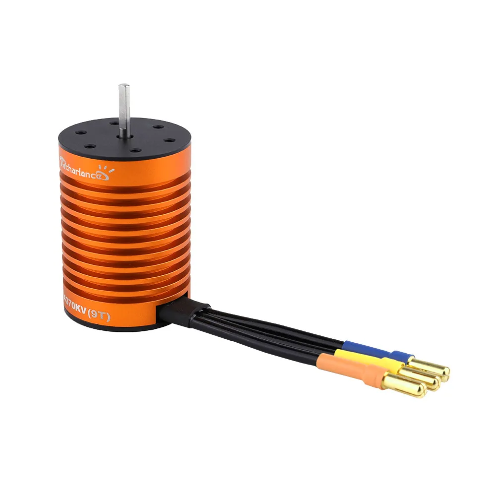 9T 4370KV бесщеточный двигатель+ 60A ESC+ программная карта комбо для 1/10 RC автомобилей грузовиков RC автомобилей запчасти бесщеточный двигатель для RC автомобилей