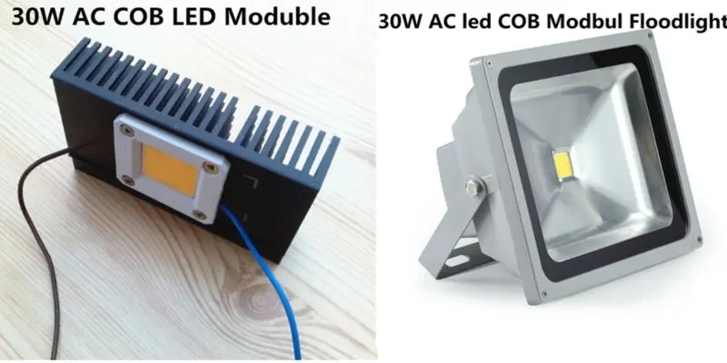 

COB Factory Directly Sale 2pcs/lot 220Vac Driverless high power LED CHIP 10W AC led module chip assembly for led foodlights