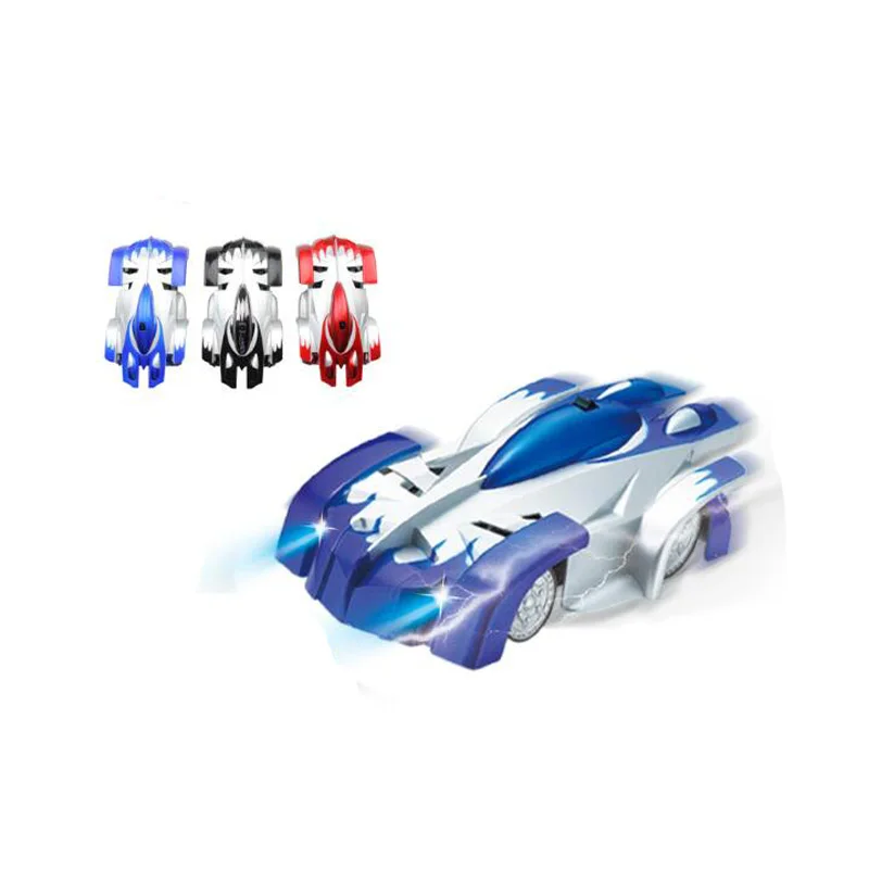 RC Wall Climbinginger автомобиль со светодиодной подсветкой игрушка дистанционное