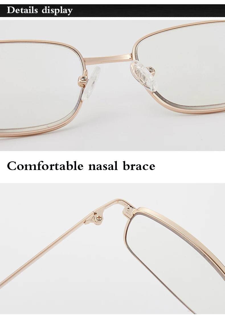 Multi-focus presbyopic glasses for both distant and near use for driving, walking and men's and women's anti-blue glasses