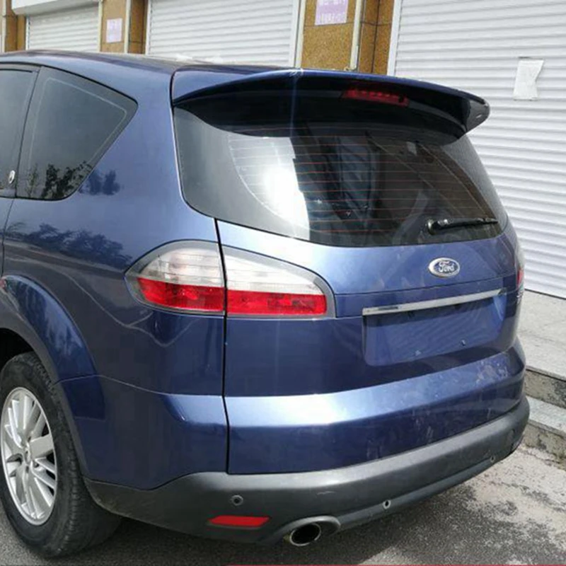 Спойлер для Ford S max высокое качество ABS материал заднее крыло автомобиля Праймер
