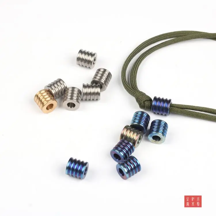 EDC нож DIY ремешок кулон запеченный синий шарик (CNC ремесла) диаметр телефона
