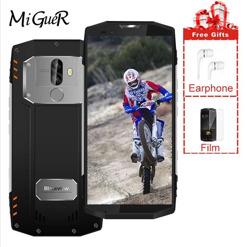Blackview BV9000 смартфон с 5 7 дюймовым дисплеем восьмиядерным процессором MTK6757CD ОЗУ 4 Гб