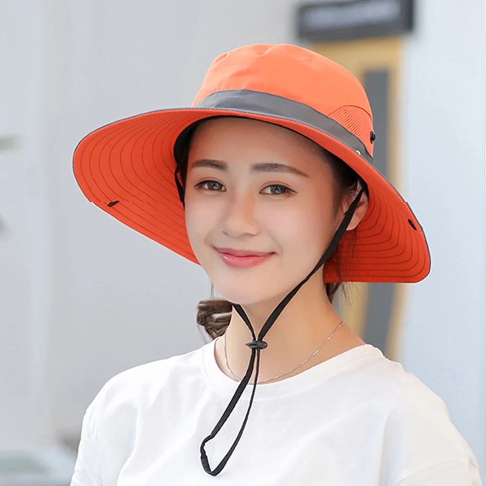 Солнцезащитные спортивные унисекс походная Кепка для рыбалки ведро складной