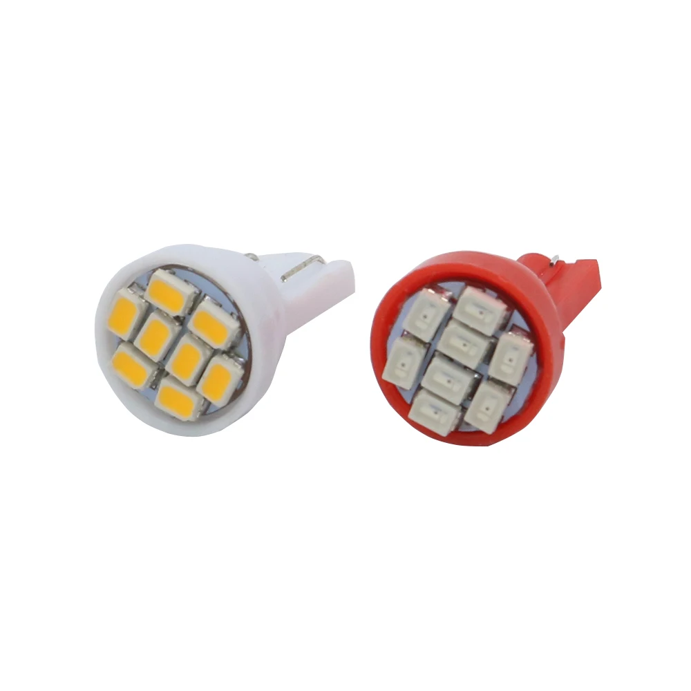 YSY 20 шт. Led T10 8 1206 3020 Smd светодиоды 8SMD 8Led Автомобильные 194 168 192 W5W автомобильный