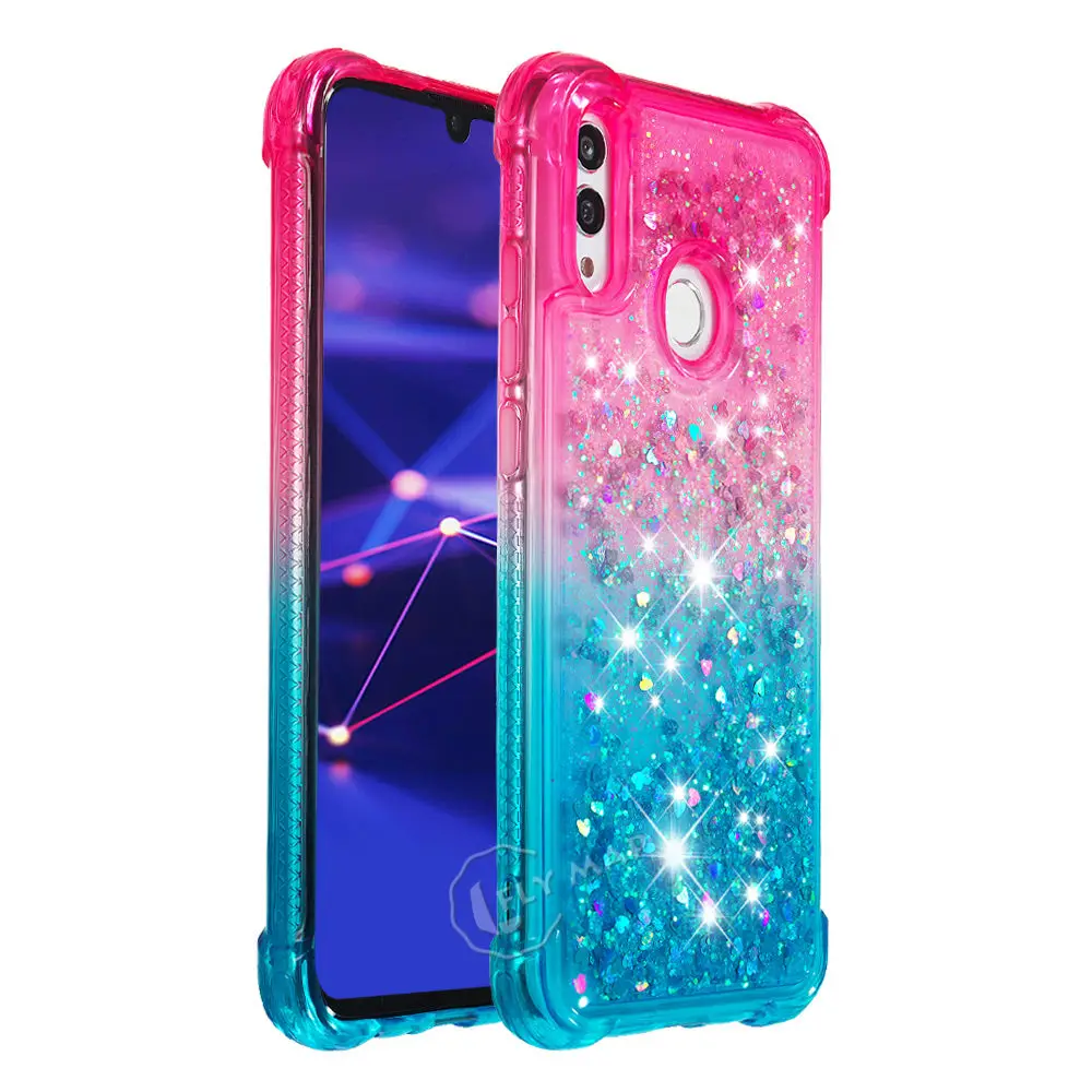 Чехол с зыбучим песком для Huawei Honor 10 Lite HRY L21 LX1 градиентный чехол телефона Honor10 HRY-LX1