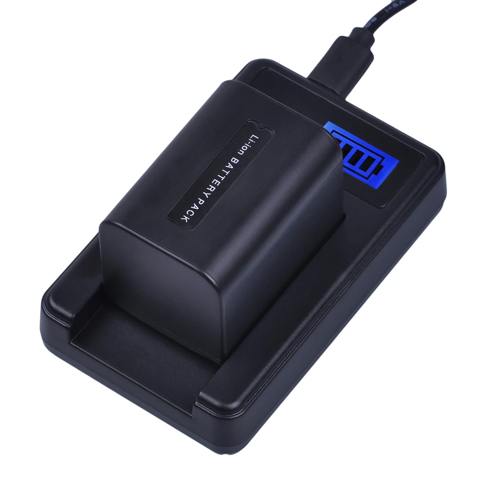 2 шт 2500 мАч NP-FV70 NP FV70 NPFV70 батареи и ЖК-дисплей USB Зарядное устройство для sony NP-FV50 FV30 HDR-CX230 HDR-CX150E HDR-CX170 CX300 Z1