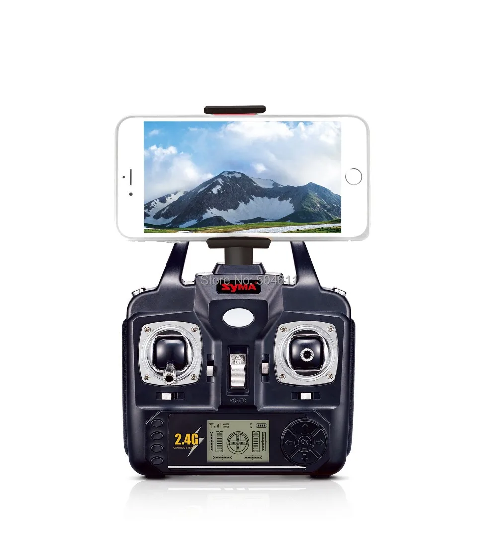Syma X5SW X5W 12.4GHz 4CH 6 осевой гироскоп WiFi видео в реальном времени RC Квадрокоптер UFO FPV с