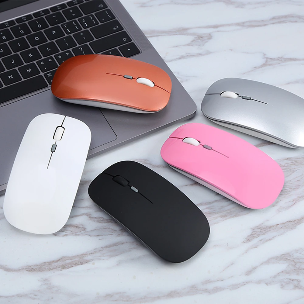 USB оптическая мышь для офиса Gamping новая 2 4 ГГц перезаряжаемая беспроводная