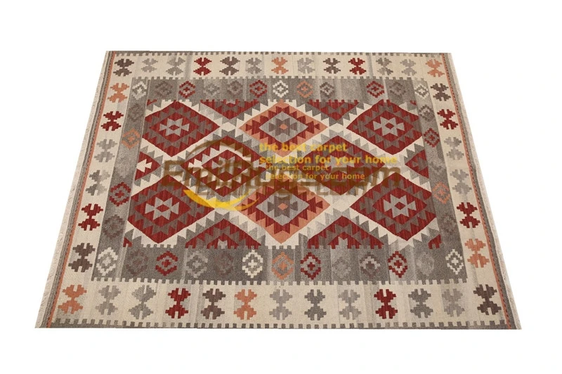

Kilim Fabric Handmade Carpet Carpets For Living Room Geometric Rug Turkish Prayer Rugs Natural Sheep Wool