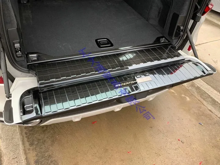 Для BMW X5 G05 2019 2020 2021 Нержавеющая сталь задняя защитная накладка на багажник порога