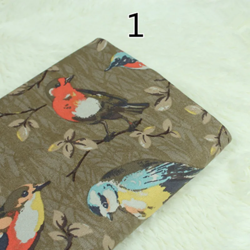 Полметра экспорт из холщовой ткани 100% хлопок печать на с пасторальный