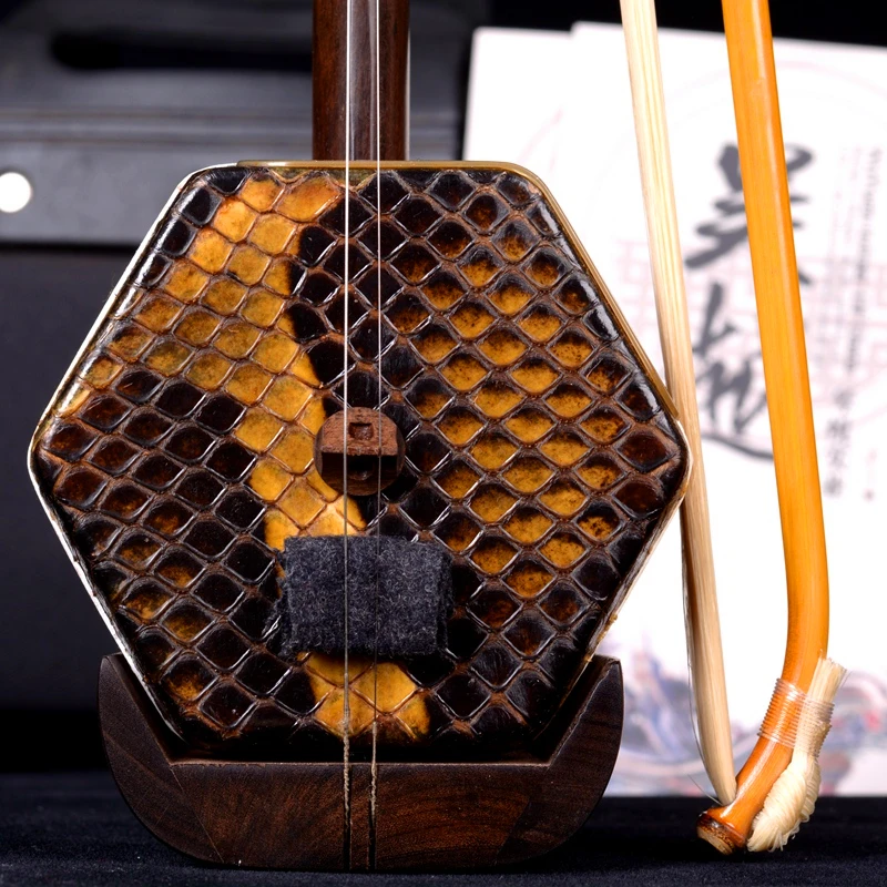 Erhu Китайский инструмент профессиональный Huqin Strik Muziek macassar ebony Erhu instrumento аксессуары струнный лук erhu книжный тюнер
