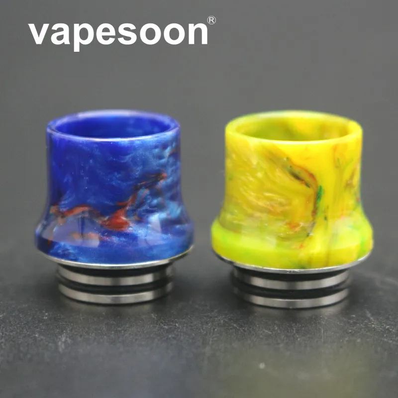 

810 Stainless Steel + Resin Drip Tip High Quality Drip Tip For 810 Thread Atomizer TFV8 TFV8 BIG BABY TFV12 Atomizer