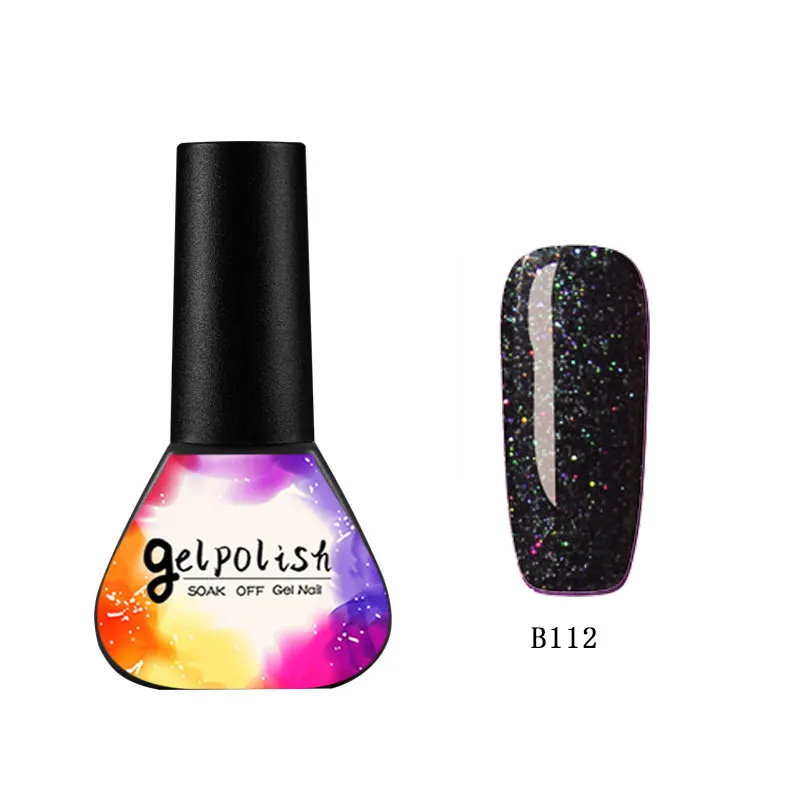 Биатеальный гибридный УФ-гель-праймер для дизайна ногтей 7 мл 6 цветов Радужный