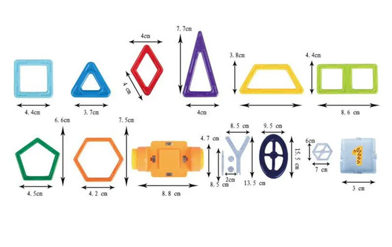 148 шт., Магнитный конструктор мини Magformers, строительные модели, детские игрушки, наборы пластиковых моделей, развивающие игрушки для малышей