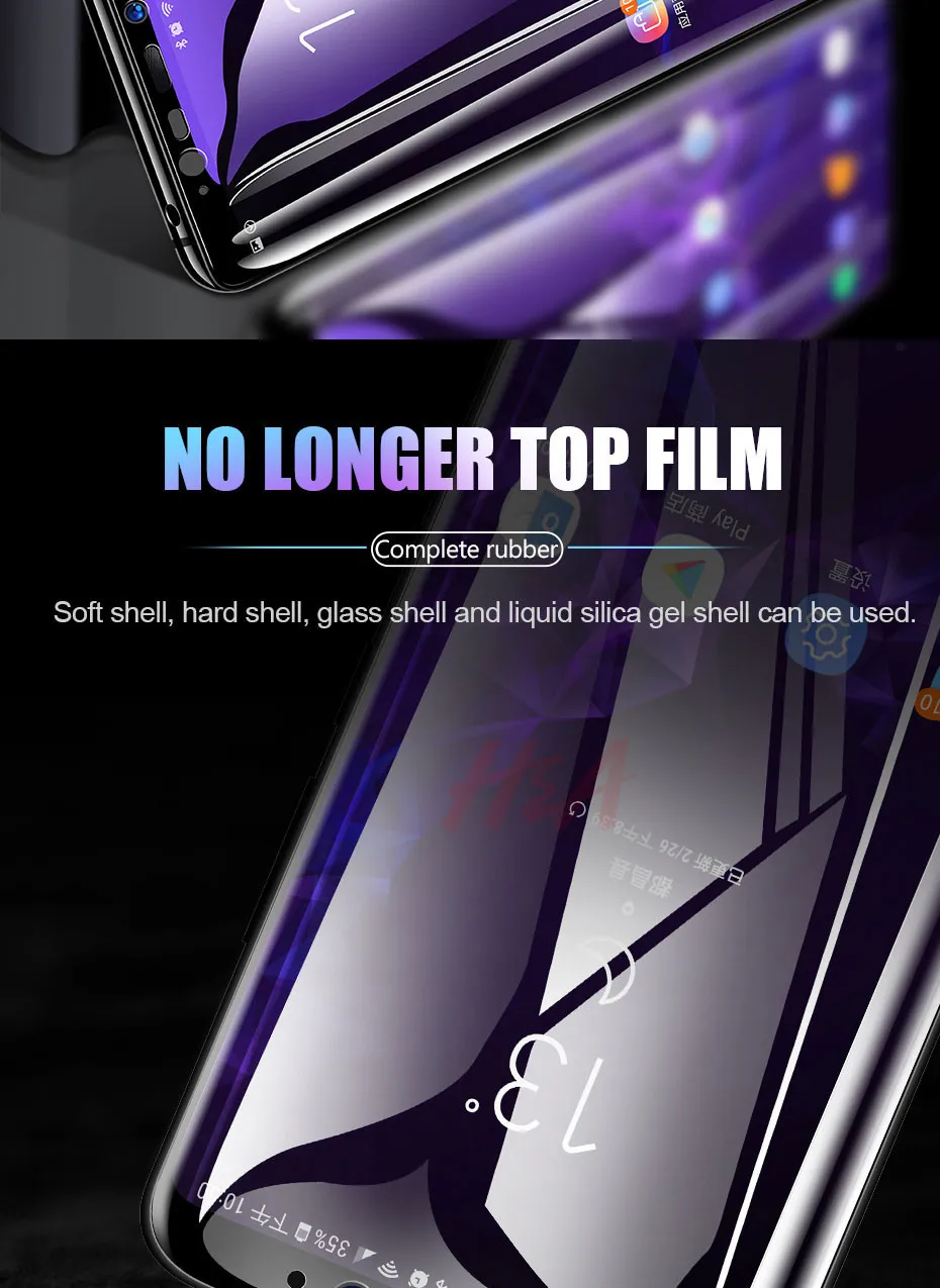 Полный закругленный протектор экрана для samsung Galaxy S10 S8 S9 Plus S10E закаленное стекло на S10E lite Note 8 9 защитная пленка