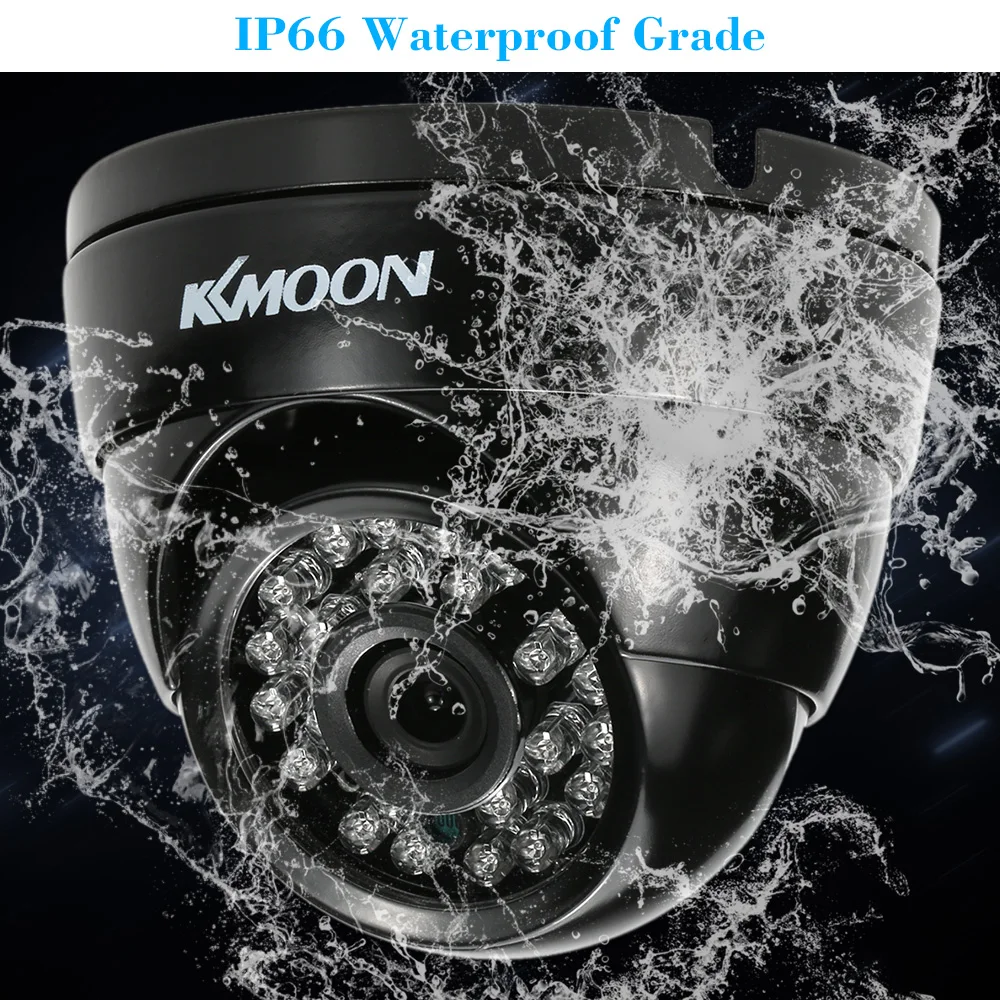 KKmoon 1080P 2.0MP AHD купол Камеры Скрытого видеонаблюдения 3 6 мм 1/3 ''CMOS Ночное видение
