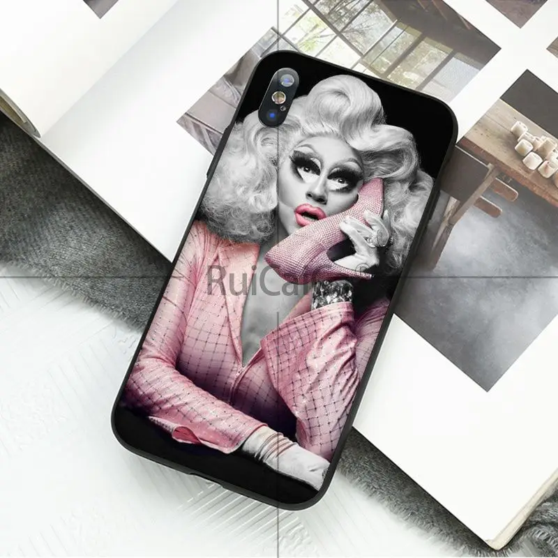 Мягкий чехол для мобильного телефона Ruicaica RuPaul's Drag racing с рисунком Apple iPhone 8 7 6 S Plus