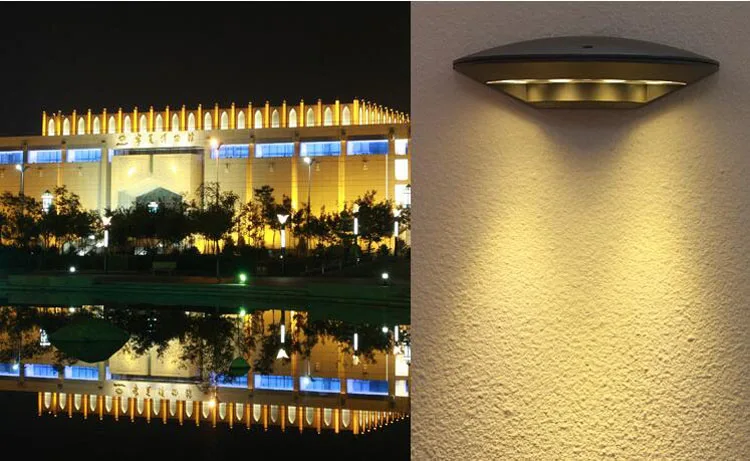 10pcs/lot 4*3w Led Wall Lamp AC110v 220v 230V 240V Outdoor Waterproof Stairs Gate Villa Hotel Terrace Garden Light | Лампы и освещение