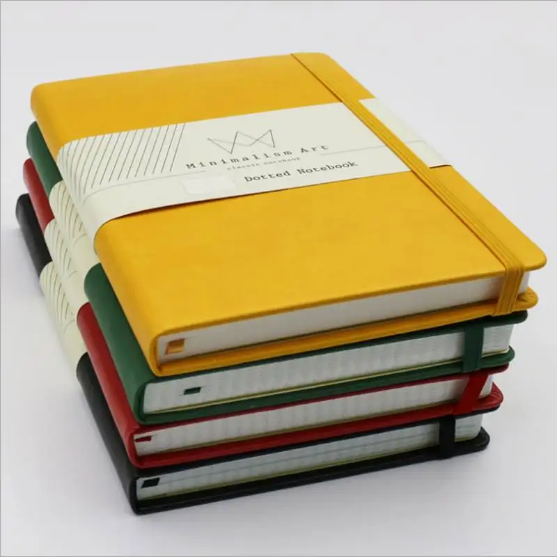 200 страниц, блокнот с полиуретановым ремешком, Классическая записная книжка, качественный бумажный блокнот, личный дневник, школьные офисные принадлежности