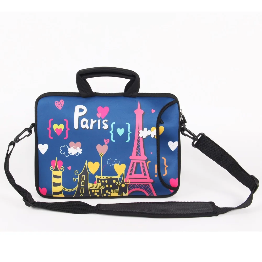 Неопреновая водонепроницаемая сумка через плечо для ноутбука 13 15 17 3 дюймов