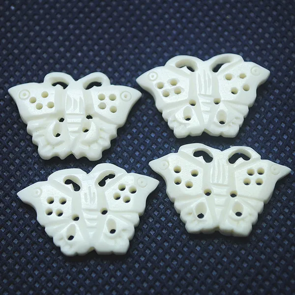 Подвески в виде белых бабочек 5 шт. маленькие части для изготовления ювелирных