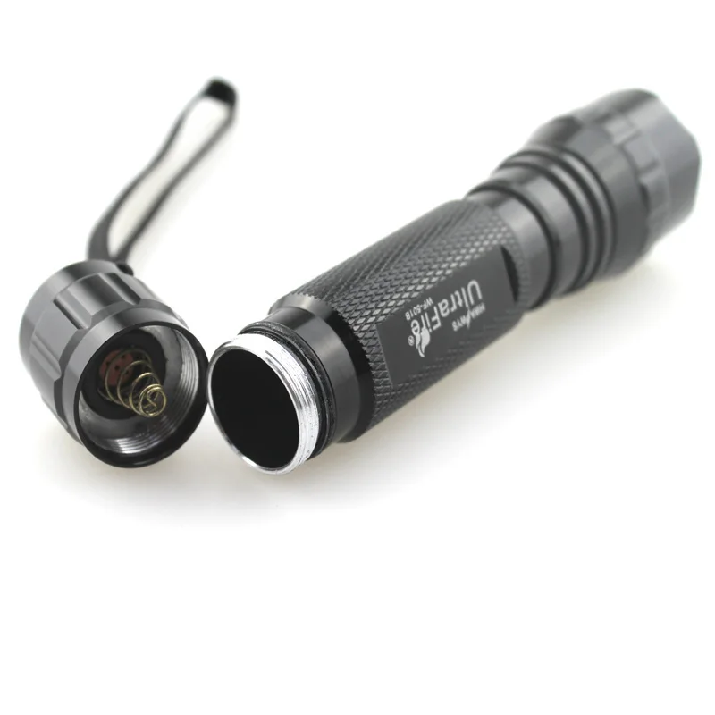 U F WF 501B 3W CREE XR E Q5 Синий светильник 465nm 485nm светодиодный ная вспышка (1x18650)|Фонарики и