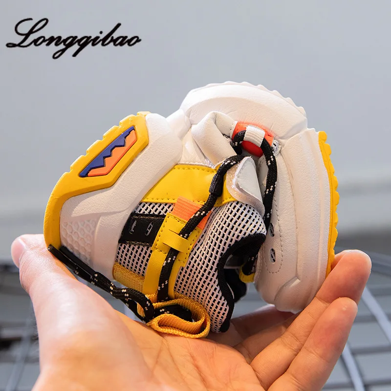 2019 Новая Осенняя детская спортивная обувь в Корейском стиле для мальчиков и