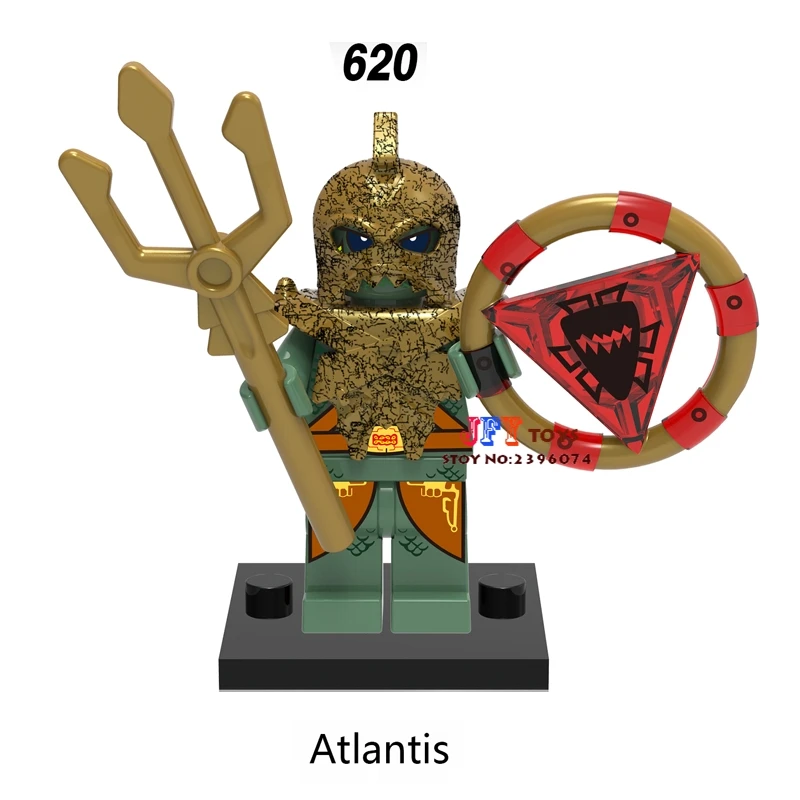 Один супер герои marvel dc comics Viking строительные блоки модели Кирпичи игрушки для детей наборы brinquedos menino - Цвет: 620