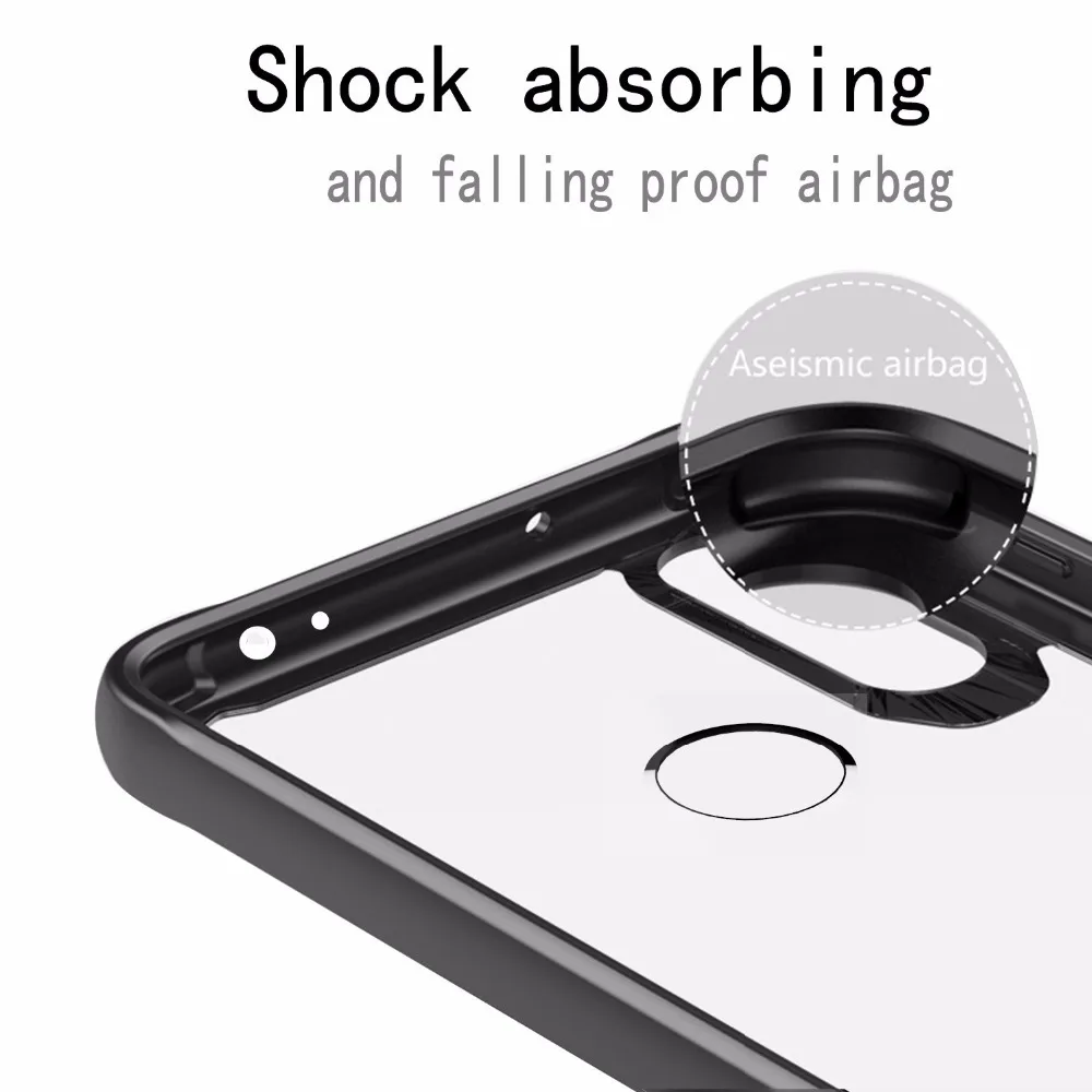 Clear Silicone Case For Xiaomi note 3 mix 2 2s 8 8se max pocophone F1 Shockproof phone cover for Redmi 5 6 pro |